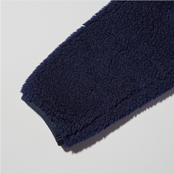 Uniqlo Fleece Oversized Long-Sleeve Pullover (White Mountaineering) - Picture 5 of 11